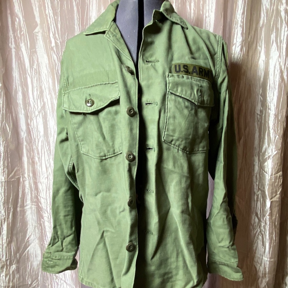 US Army button down